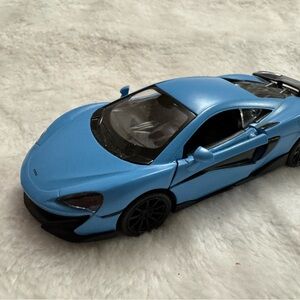 Premium Metallic Blue Die-Cast Sports Car Toy for Kids